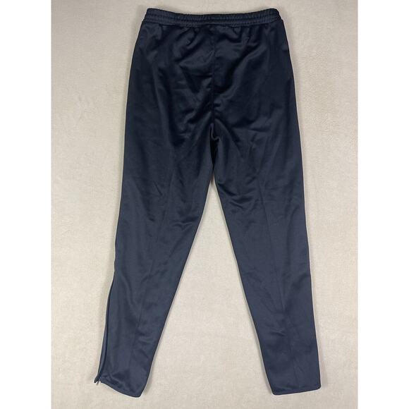 Joma‎ Jogger Track Pants Mens L Elastic Waist Pockets Ankle Zip Tapered Black - Picture 2 of 11